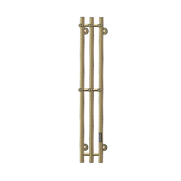 120*19 round tube brushed gold