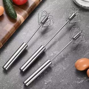 Cross-Border Semi-Automatic Egg Beater Manual Egg Cream Mixer Household Baking Rotary Manufacturer Handheld