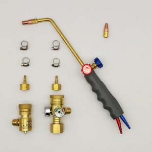 American aerobic welding gun oxygen manpu gas propane gas mini oxygen welding gun copper MAPP miniature welding torch cross-border