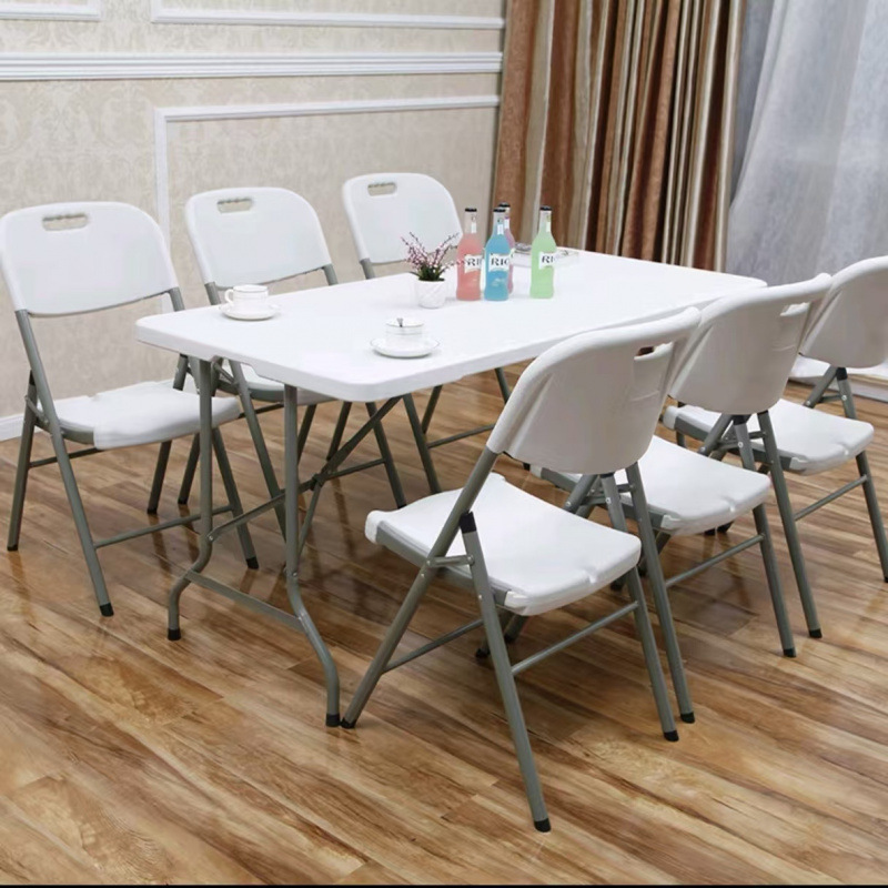 Folding Table, Extra Large Portable Camping Folding Chair, Ultra-Light for Stall Setup, Home Office Use, Folding Table for Stall Setup, Factory Direct Sale