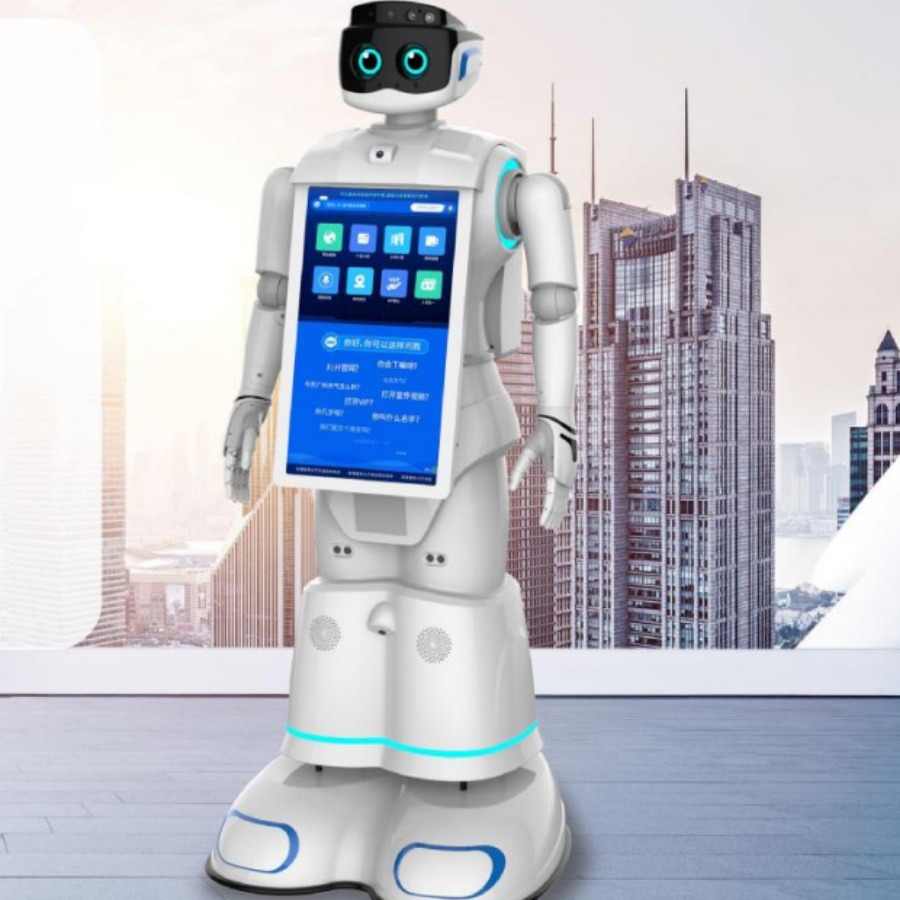 Robot de servicio de negocios Robot de servicio de lobby Robot de bienvenida Robot de recepción EndL - 6