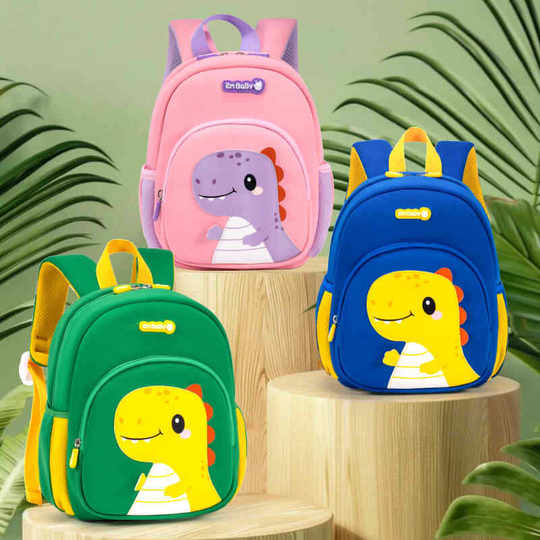 Sesame Baby New Dinosaur Kindergarten Schoolbag Cartoon Cute Men and Women Mini Children Backpack Baby Back
