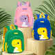 Sesame Baby New Dinosaur Kindergarten Schoolbag Cartoon Cute Men and Women Mini Children Backpack Baby Back