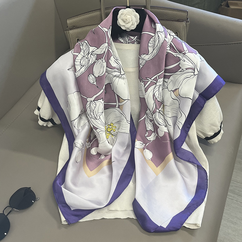 정원에는 꽃이 피어있다 - 보라색