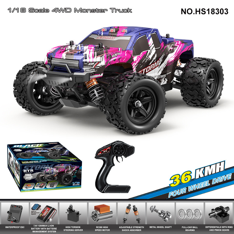 クロスボーダー 1/18 ブラシレス高速四輪駆動 2.4 グラムフルスケールプロフェッショナル RC リモートコントロールオフロード大型バイク 1/14 ブラシ付き|undefined