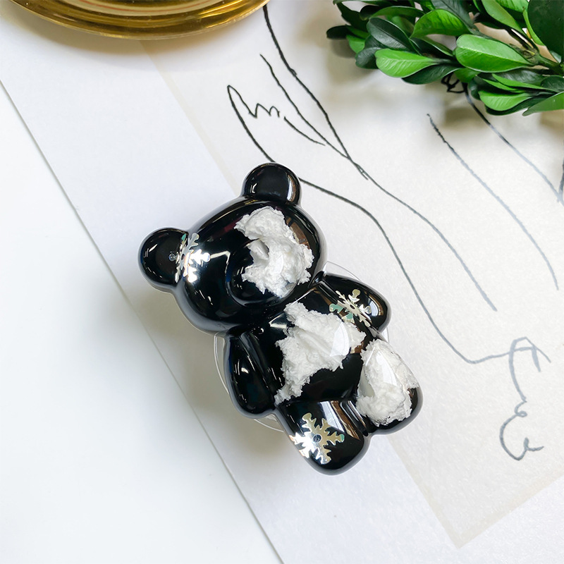 Untitled-1_0009_Little Bear Bracket-Snowflake Cloud-Black Bear 5 yuan