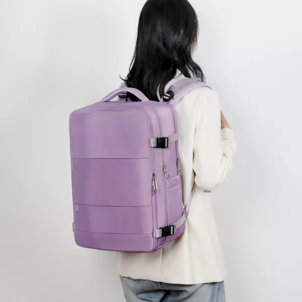 New cross-border large-capacity backpack for men, suitable for business trips, men's travel backpack, portable backpack, wholesale