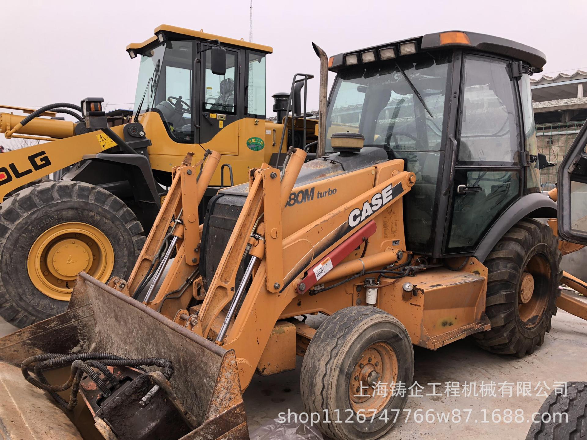 九成新CASE凯斯580M反铲装载机两头忙