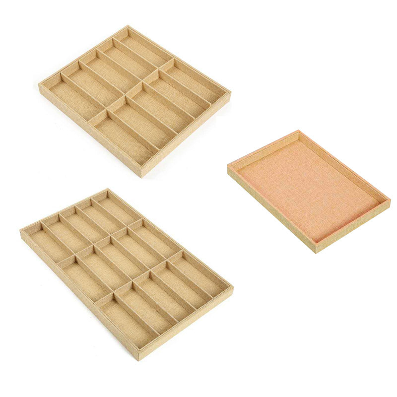 Cross-Border Hot-Selling Linen Glasses Display Box Sunglasses and Accessories Display Tray Compartmentalized Storage Box Glasses Case Cross-Border Hot-Selling Linen Glasses Display Box Sunglasses and Accessories Display Tray Compartmentalized Storage Box Glasses Case