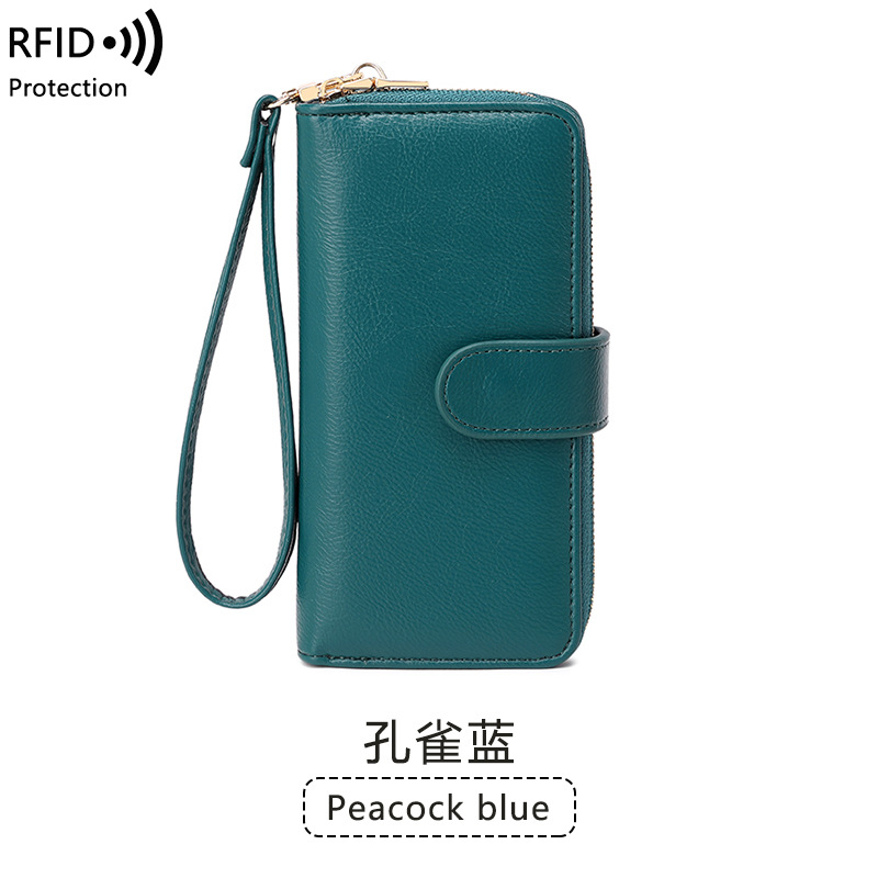 Peacock blue