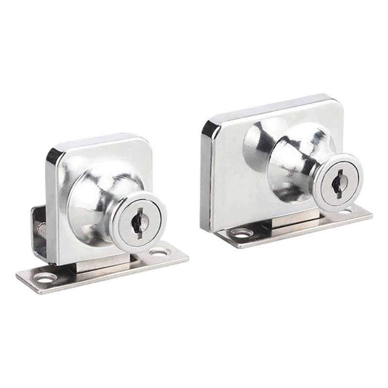 Мебельный замок Стеклянный Замок шкафа Винный замок Шкаф блокировки Файловый замок Раздвижная дверь Одноместный открытый двойной замок двери
