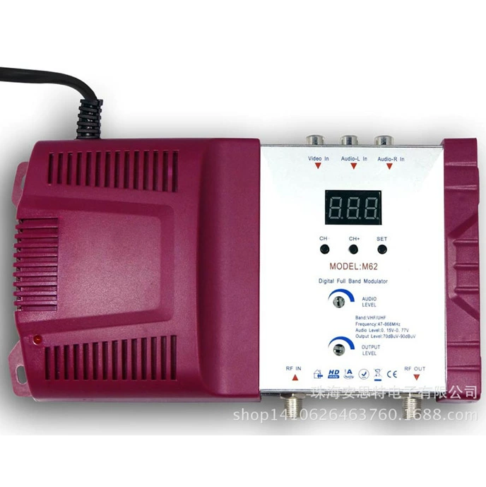 Домашний модулятор M62 AV TO RF Modulator digital