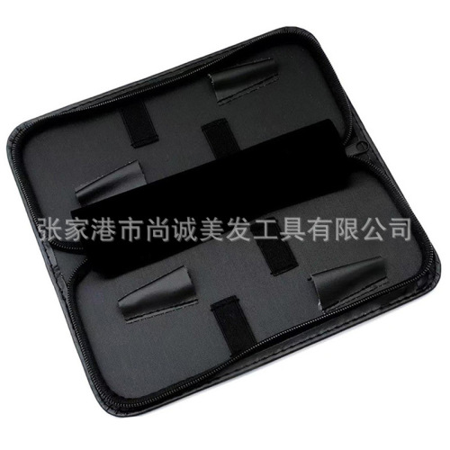 7-inch 8-inch universal hairdressing scissors tool storage leather bag with four pet scissors and hairdressing scissors tool storage bag