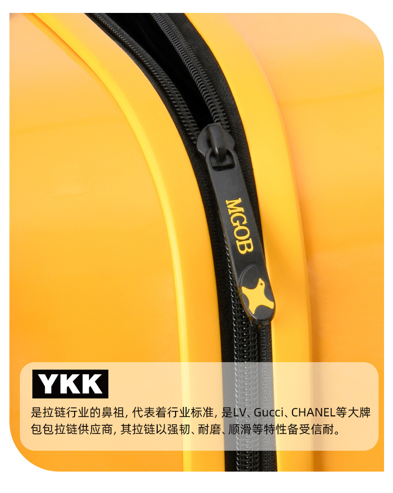 Vali nhựa PC 24 inch siêu nhẹ chống rơi, bánh xe đa hướng êm, có khóa mật khẩu — Hành lý cao cấp màu đỏ hoa hồng Kesitron PC chi tiết 20
