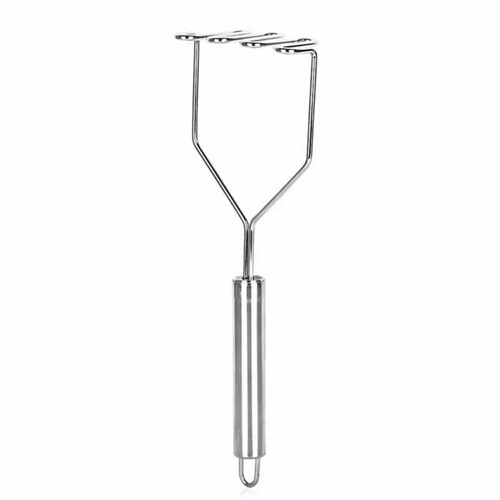Kitchen mashing tools stainless steel masher potato masher baby food supplement manual fruit crusher