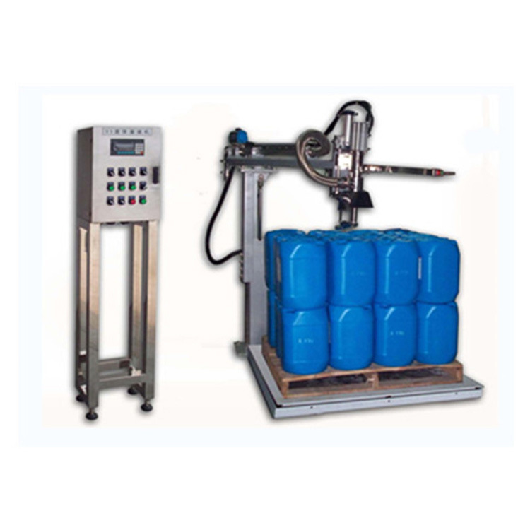 可选配不锈钢材质多桶定量灌装机液体灌装系统