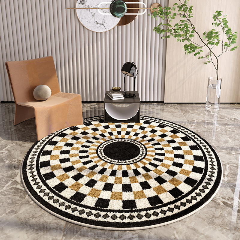 유리 포인트 플라스틱 바닥 양가죽 라운드