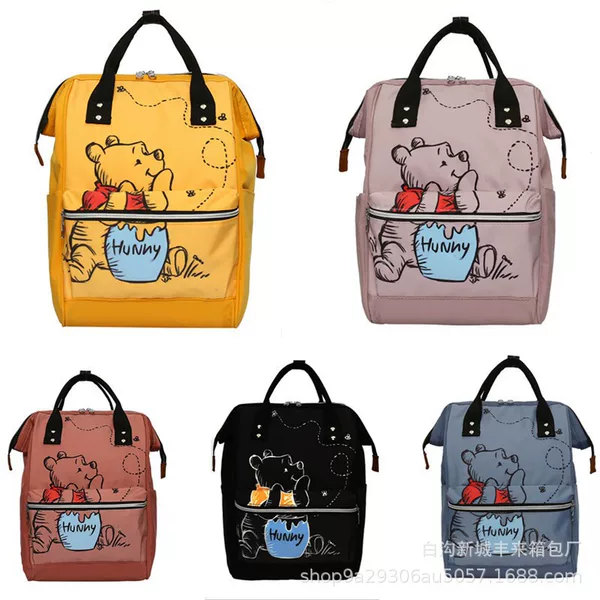 Japanese Cartoon Mommy Bag Portable Backpack Multifunctional Student Bag Waterproof Outdoor Travel Sports Backpack