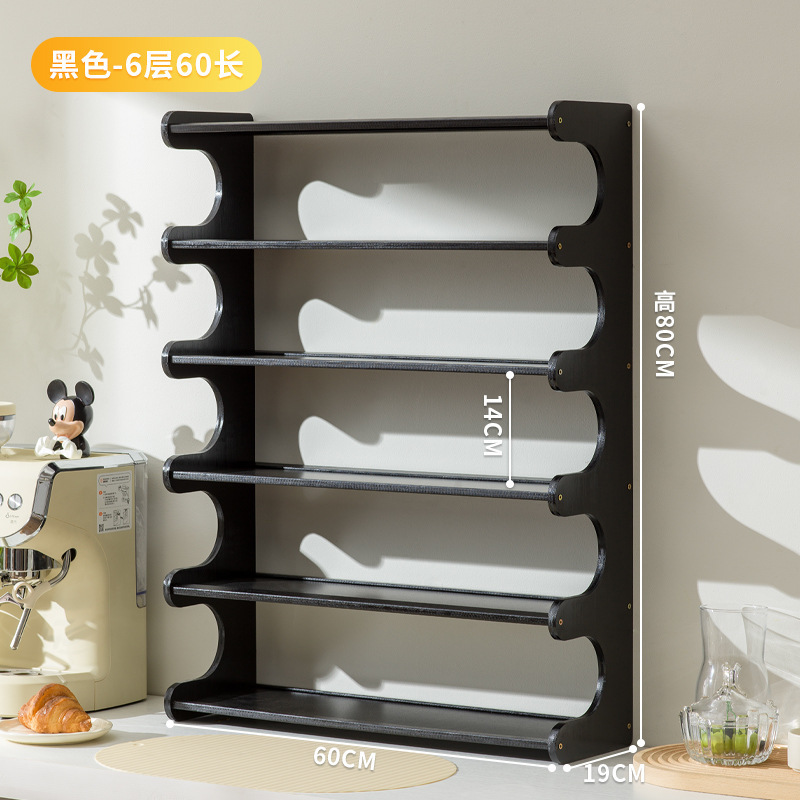 [블랙] 6겹, 길이 60cm