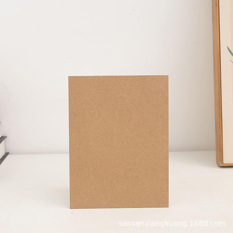 现货密度板相框摆台画框尺寸背板支架配饰支架背板任意尺寸贴相框