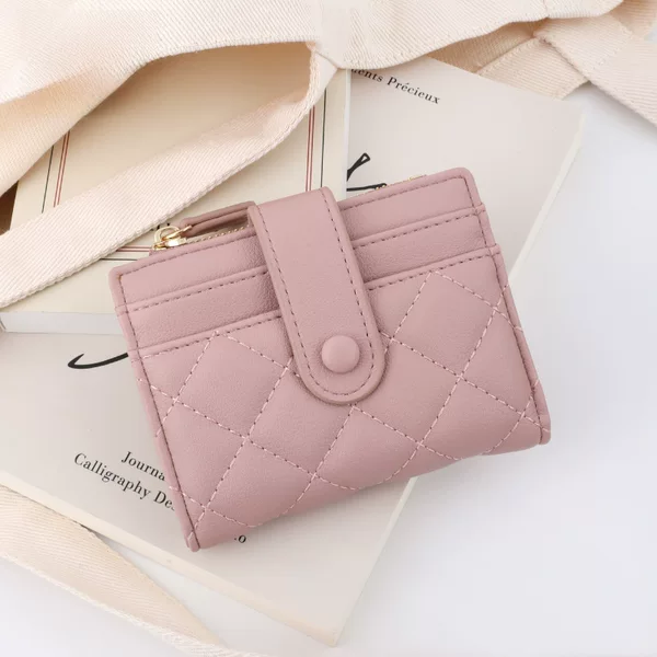 Tillian 2024 new embroidery thread small fragrant wind coin purse wholesale multi-card cross-border small wallet women's high-end sense