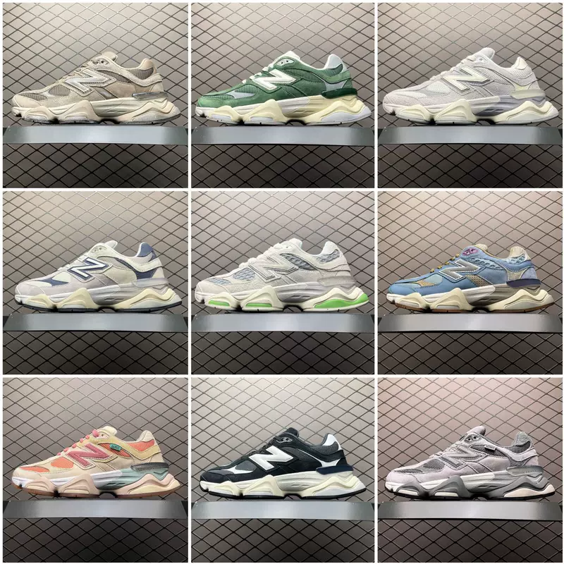 Чистая оригинальная Putianlang New Balance 9060 мужские кроссовки nb медленная беговая обувь женские кроссовки ретро дышащие повышение высоты кроссовки для пар