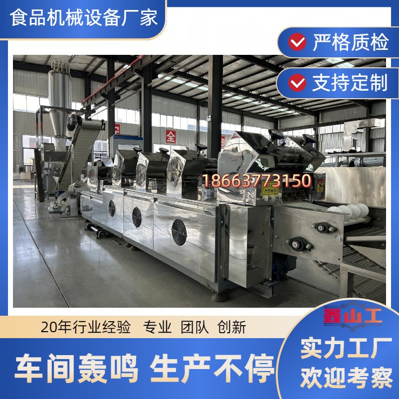 山东德伦机械班产10万包方便面设备厂家 桶装面成型设备