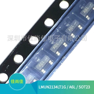LMUN2134LT1G 丝印A6L SOT23 贴片三极管