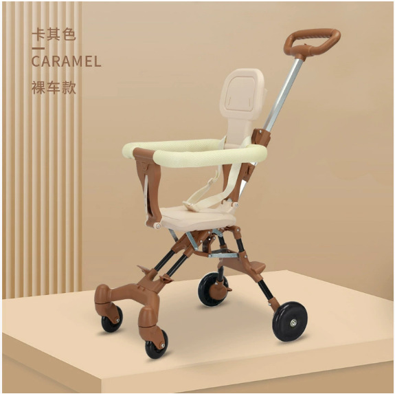 25 Baby Stroller, Two-Way Seating, No Installation Required, Foldable, Lightweight, 1-3 Year Old Stroller, Four-Wheel