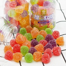 水果混合口味莓果汁软糖儿童网红维C软糖橡皮糖办公室休闲零食