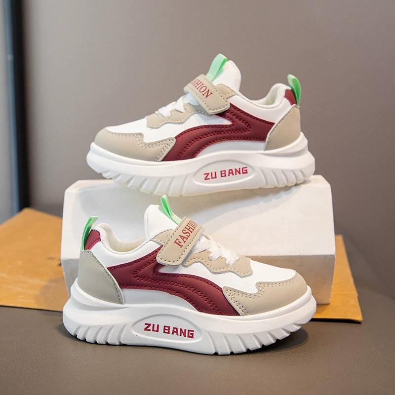 2025 весна и осень новые детские туфли для мальчиков маленькие белые туфли для мальчиков