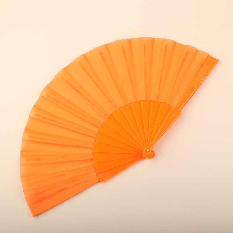 Abanico Plegable de Encaje de Plástico, Estampado, para Danza image 69