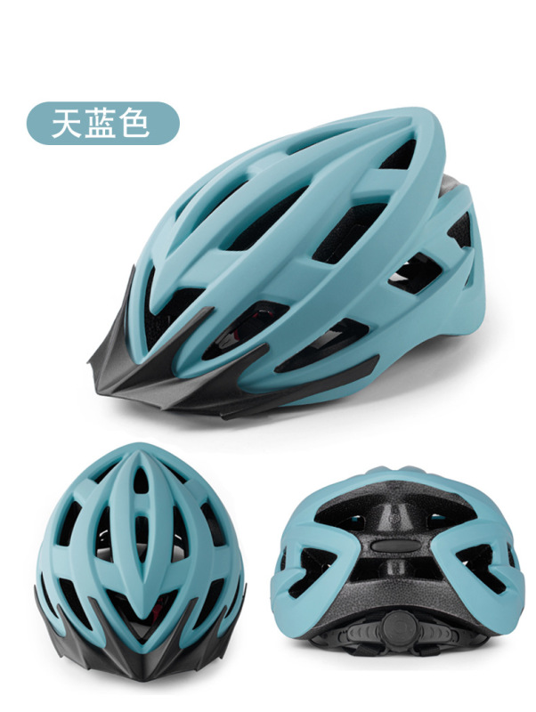 模造一体型自転車ロードバイクマウンテンバイクライディングヘルメット、サイズ調整可能、通気性、アウトドア用|undefined