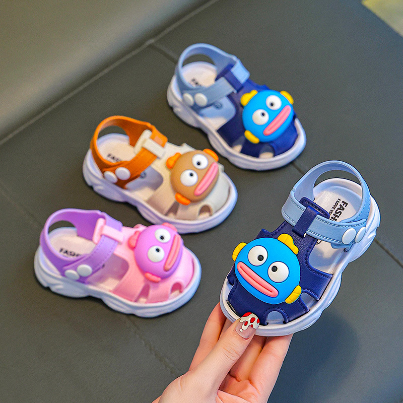 Sandalias para niños Sandalias para bebés Zapatos para niños pequeños de verano Sandalias para niñas Suela de playa Zapatos para bebés Sandalias para niños