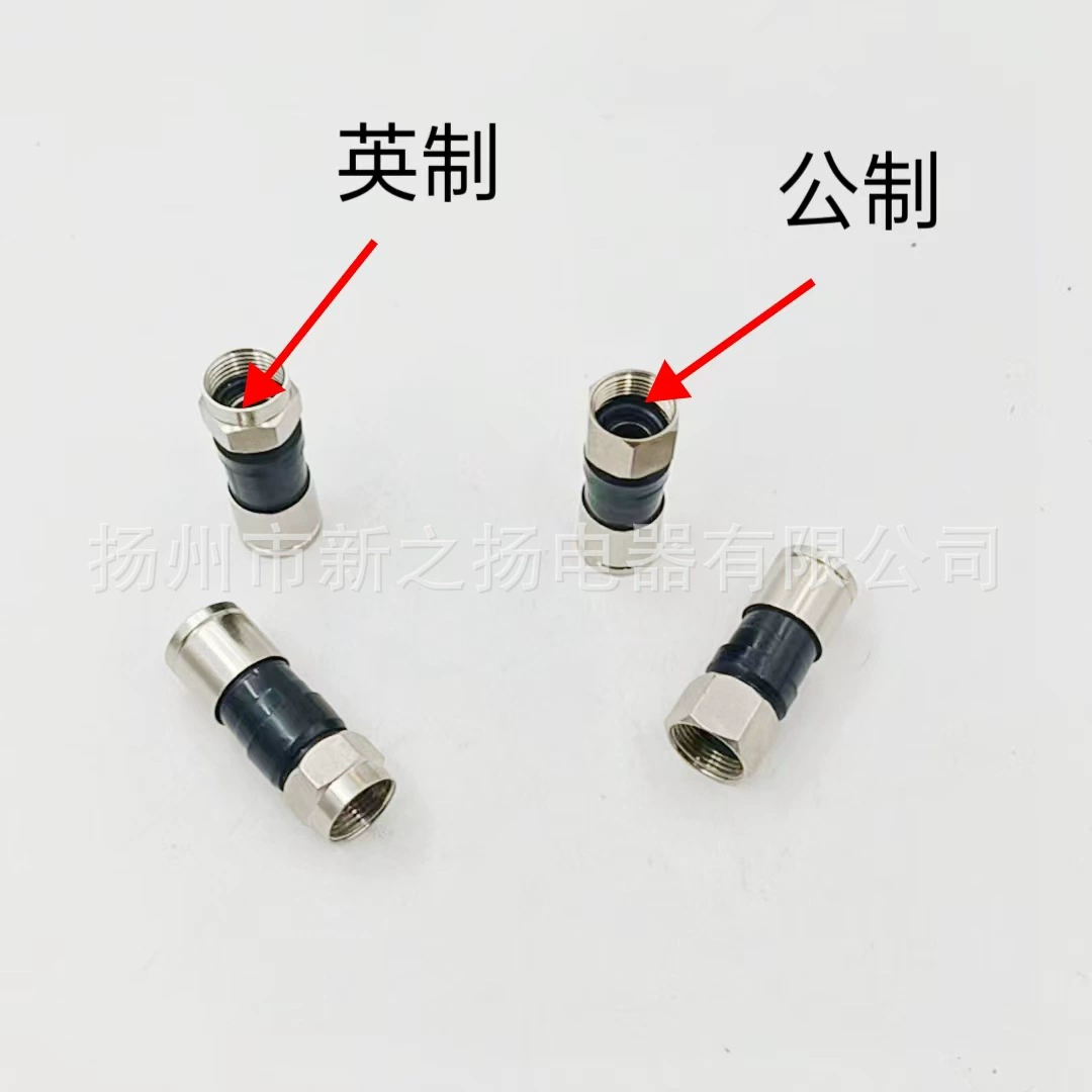 Завод-изготовитель, метрическая/имперская опция, отделка из сплава 75-5, экструдированная головка F, водонепроницаемое компрессионное соединение
