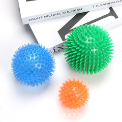 Temu Cross-border Pet Toys Chewing Toy Ball for Dogs, Durable Chew Elastic Ball with TPR Material, Dog Chewing Toy Spiky Ball