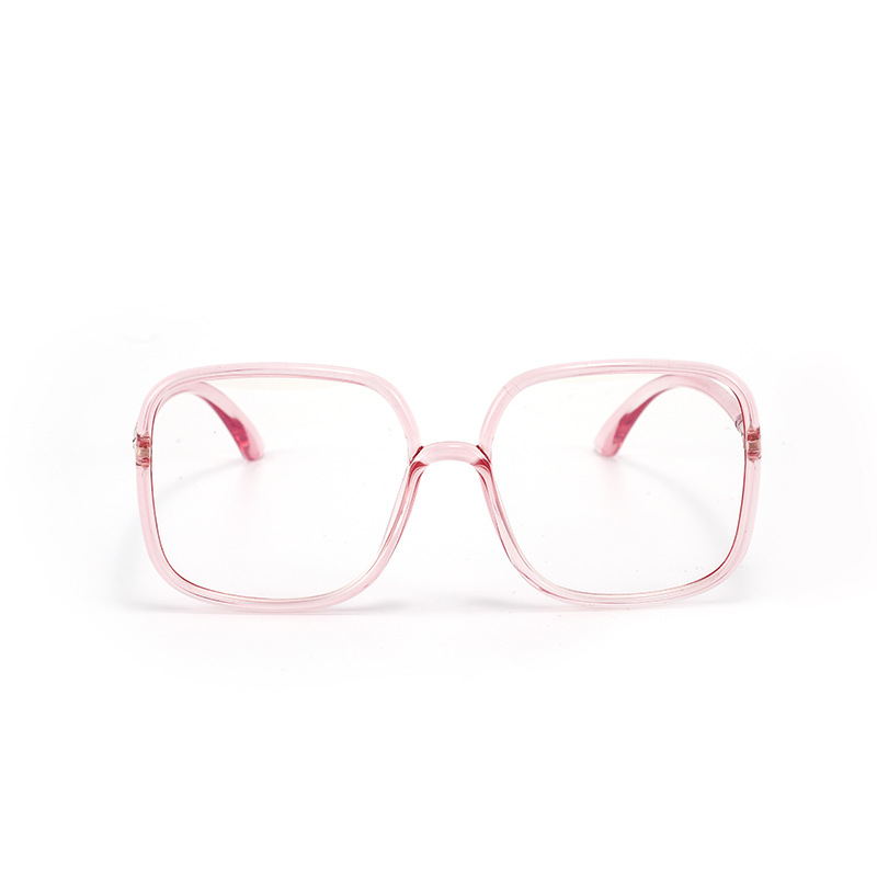 批发2021新款复古防蓝光眼镜pc框架平光镜时尚眼镜框可配镜镜架