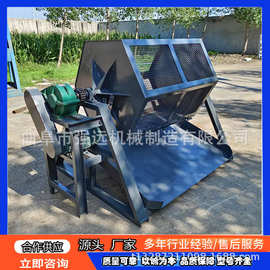 镀锌件去毛刺抛光机 六角滚筒抛光机图片 八角滚筒打磨机
