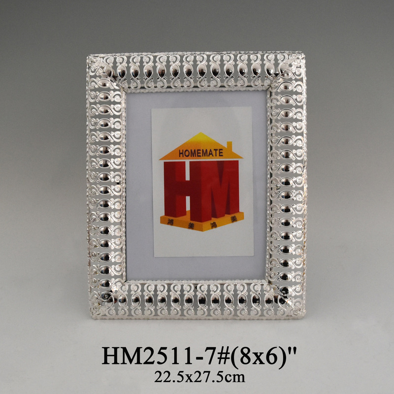 Manufacturer Supply European Retro Lace Metal Photo Frame Gold-plated Silver-plated Desktop Supplies Home Decoration Frame