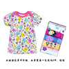 Children's clothing for leisure, summer short sleeve T-shirt, wholesale, with short sleeve