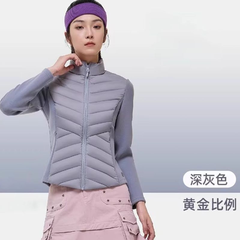 小蛮腰羽绒服女白鸭绒立领轻薄内搭秋冬保暖外套内胆收腰显瘦|undefined