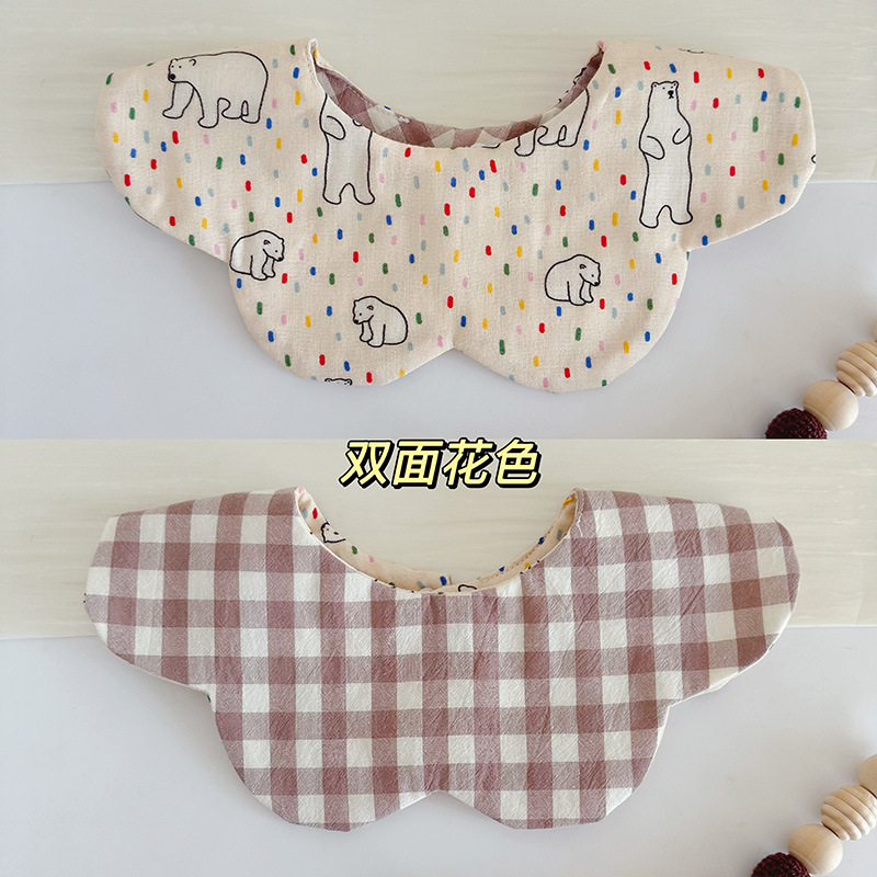 17双面纱布北极熊