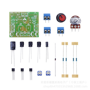 Otl Discrete Component Power Amplifier Kit Training Welding Power Amplifier Board Parts Otl Power Amplifier Digital Production