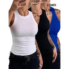 D 10855 Women's solid slim camisole Ůʿ��ɫ����С����