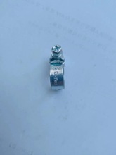 厂家供应汽车管路油管气管等卡箍喉箍德式铁镀锌喉箍德式铁卡箍