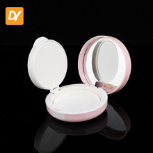 圆形翻盖气垫粉饼盒包材带镜可替换内芯气垫盒空盒圆形遮瑕液盒