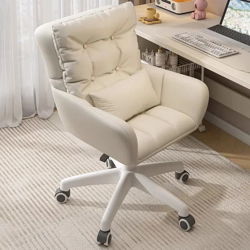 Computer Chair for Home Use, Comfortable for Long Sitting, Office Chair, Bedroom Vanity Chair, Study Chair, Dormitory Desk Chair, Adjustable Swivel Chair Computer Chair for Home Use, Comfortable for Long Sitting, Office Chair, Bedroom Vanity Chair, Study Chair, Dormitory Desk Chair, Adjustable Swivel Chair