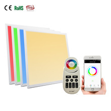 全彩RGB平板灯60x60 120x30遥控调色舞台氛围DMX led面板灯120x60