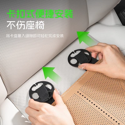 Universal seat cover, leg rest and cushion, integrated perforated