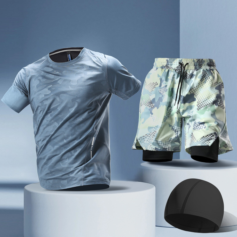 Traje de Baño para Hombre de Poliéster Secado Rápido para Natación y Playa image 23